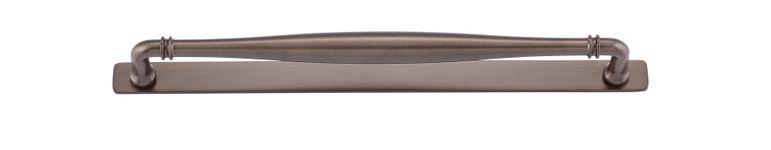 21091B - Sarlat Cabinet Pull with Backplate - CTC320mm - Signature Brass