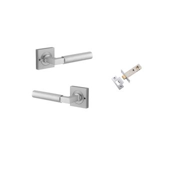 Berlin Lever - Square Rose Privacy Kit (Inbuilt Privacy)