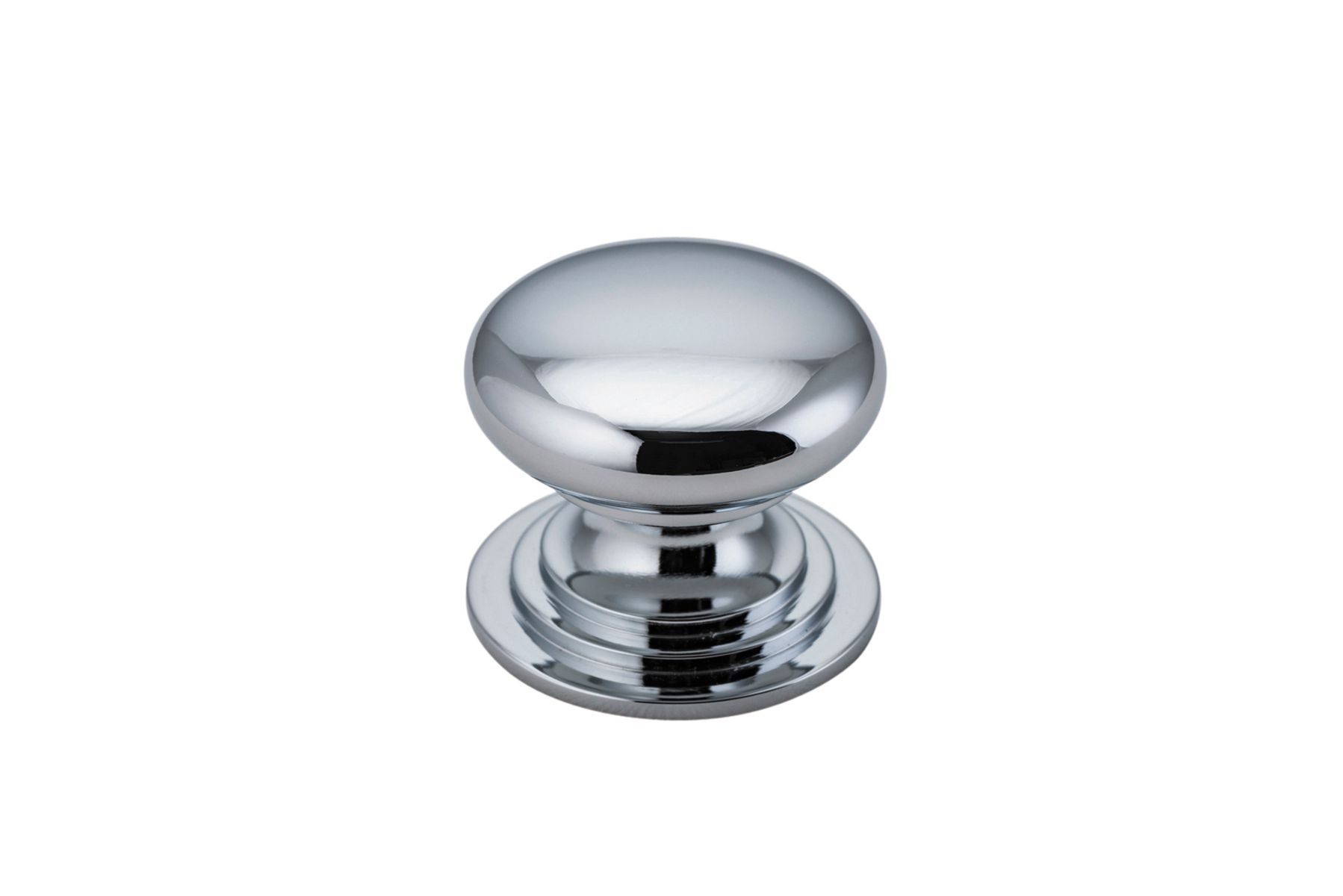 0566 - Sarlat Cupboard Knob - P27xD32mm - Polished Chrome