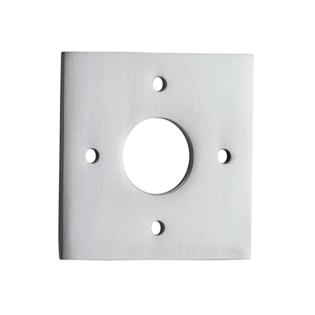 0245 - Adaptor Plate - Square - Brushed Chrome