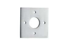 0245 - Adaptor Plate - Square - Brushed Chrome