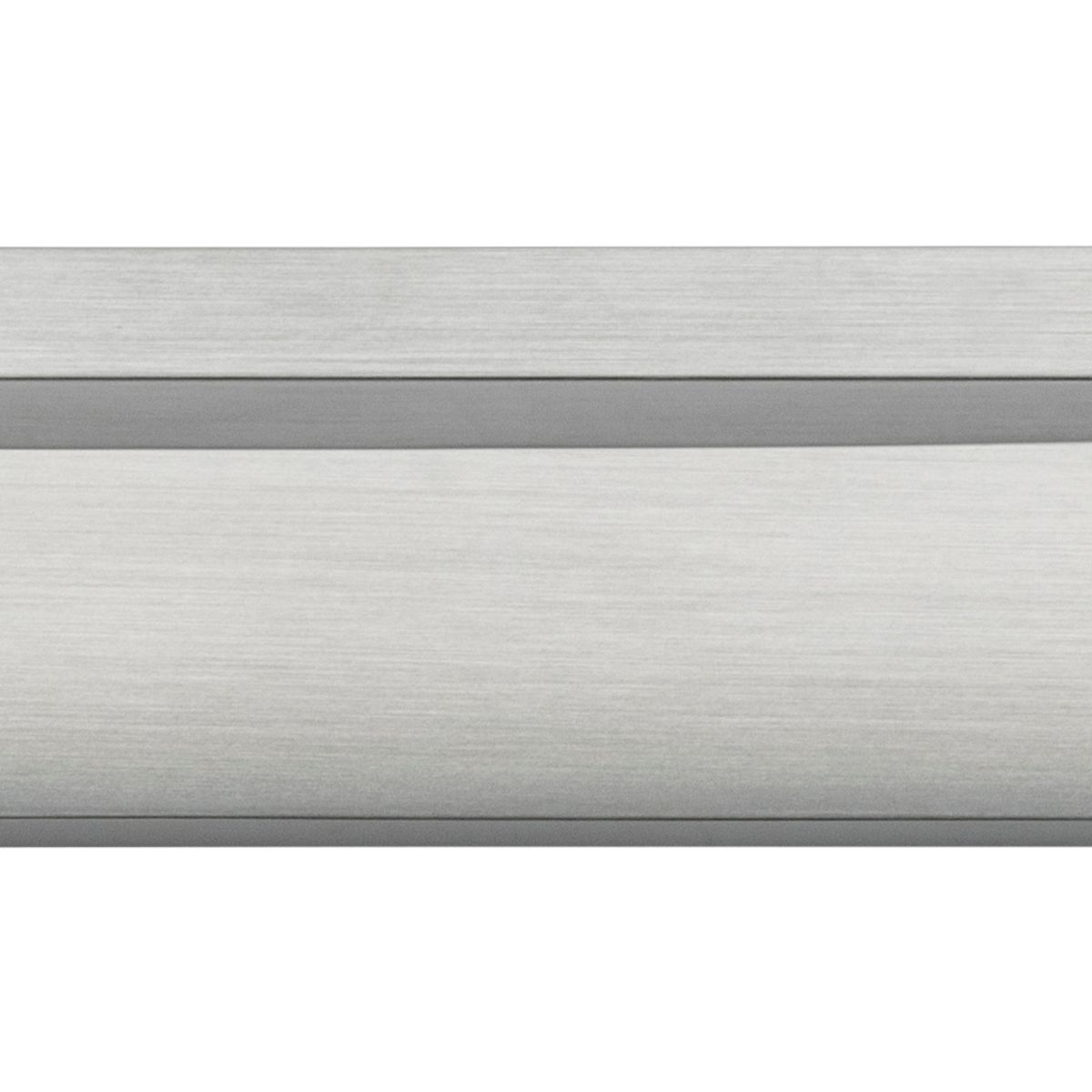 0535B - Cali Cabinet Pull with Backplate - CTC 128mm - Brushed Chrome