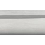 0535B - Cali Cabinet Pull with Backplate - CTC 128mm - Brushed Chrome