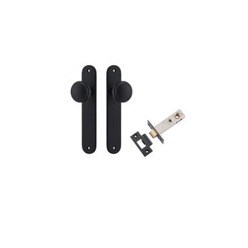 Paddington Knob - Oval Backplate Passage Kit