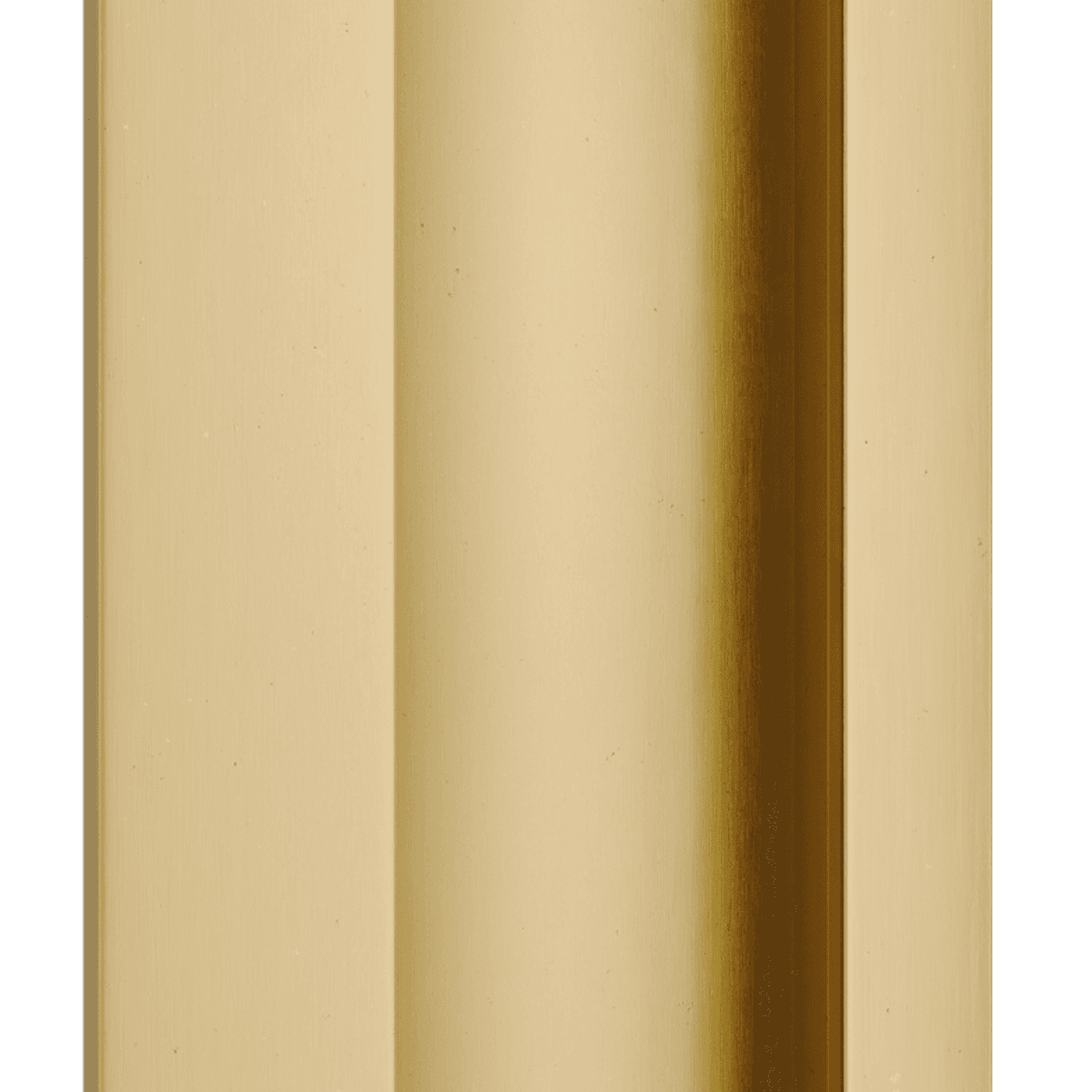 24160 - Puerto Flush Pull - Brushed Gold PVD - Passage