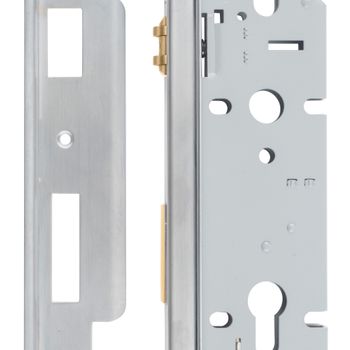 Rebated 85mm Euro Roller Mortice Locks - 45mm Backset