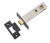 21491 - Hard Sprung Split Cam Tube Latch - 70mm Backset - Matt Black