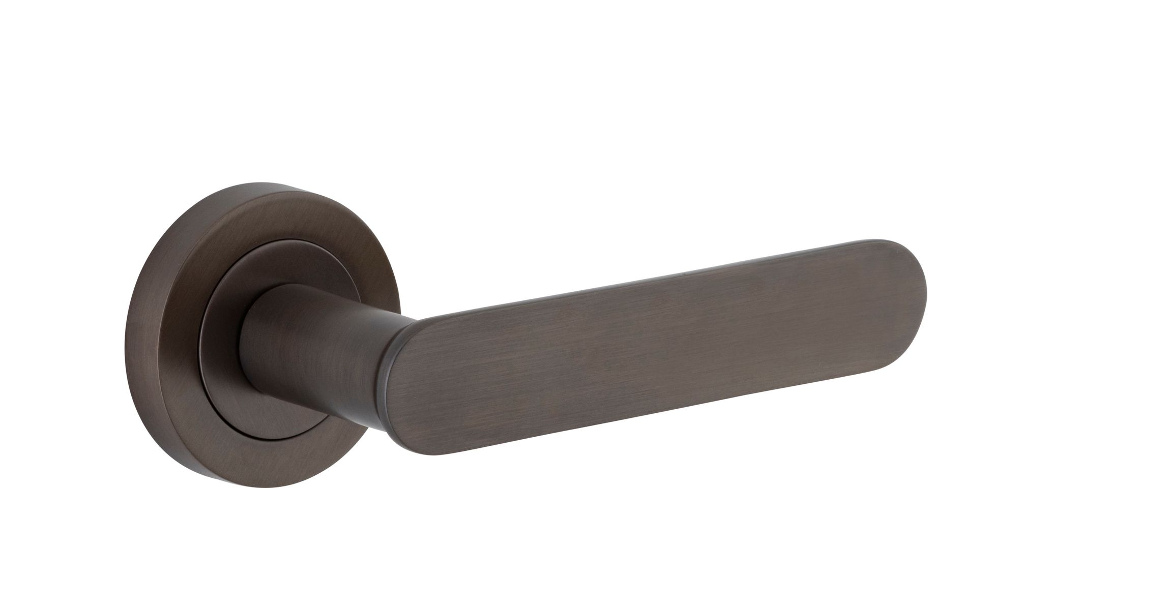0331 - Bronte Lever - Round Rose - Signature Brass - Passage
