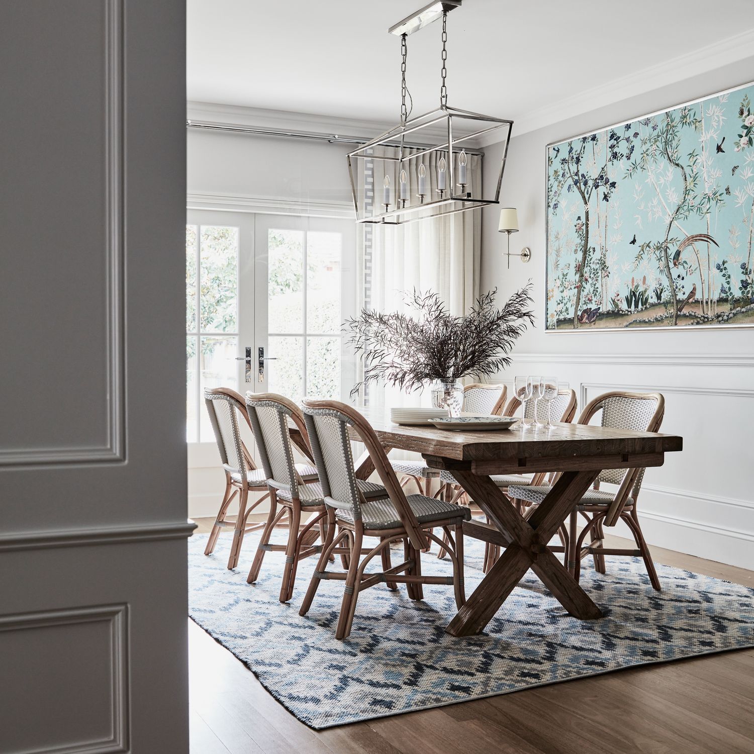 16200KENTR60KK - Sarlat Lever - Rectangular Backplate Entrance Kit with High Security Lock - Brushed Gold PVD - Entrance