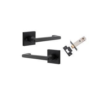 Baltimore Return Lever - Square Rose (Inbuilt Privacy)