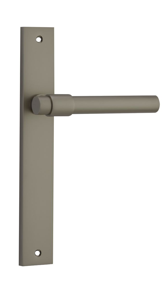 16796 - Helsinki Lever - Rectangular Backplate - Graphite PVD - Passage
