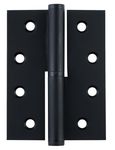 2996 - Lift Off Hinge - LH H100xW75mm - Matt Black