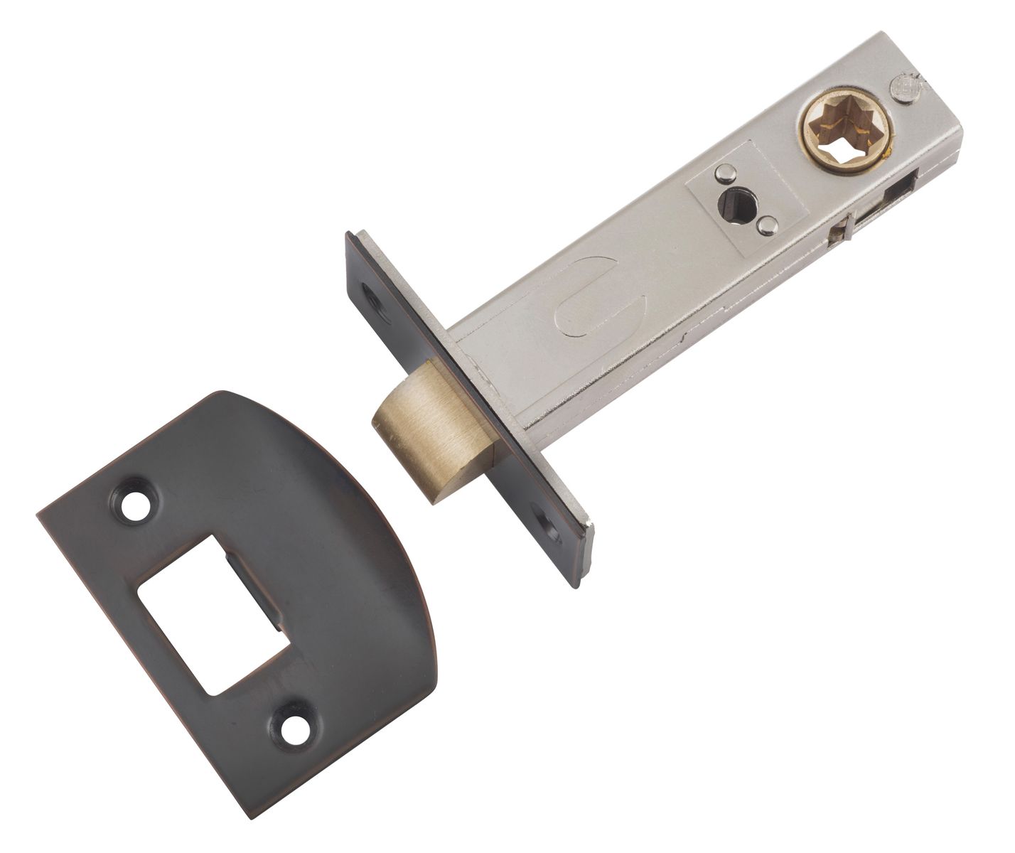 Hard Sprung Split Cam Tube Latch - 70mm