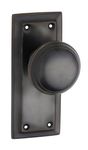 Richmond Door Knob - Short Backplate