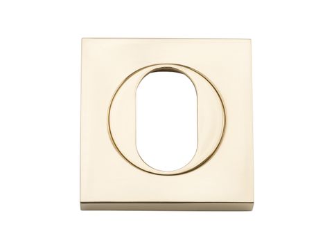 Oval Escutcheon -  Square