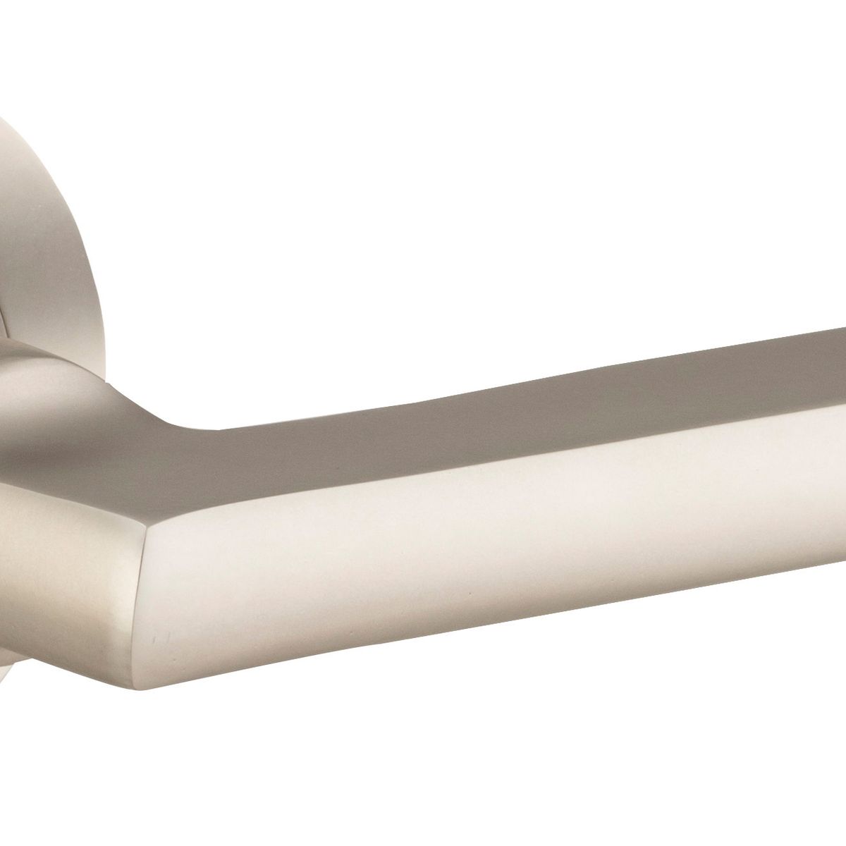 9219 - Baltimore Lever - Round Rose - Satin Nickel - Passage