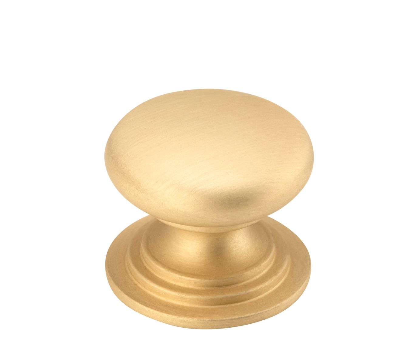 0578 - Sarlat Cupboard Knob - P27xD32mm - Brushed Brass
