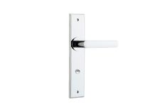 11868 - Osaka Lever - Chamfered Backplate - Polished Chrome - Passage