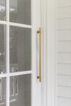 17148KENTR60KT - Helsinki Pull Handle - 600mm Entrance Kit with Separate High Security Lock - Brushed Gold PVD - Entrance