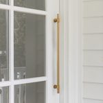 17148 - Helsinki Pull Handle  - 600mm - Brushed Gold PVD