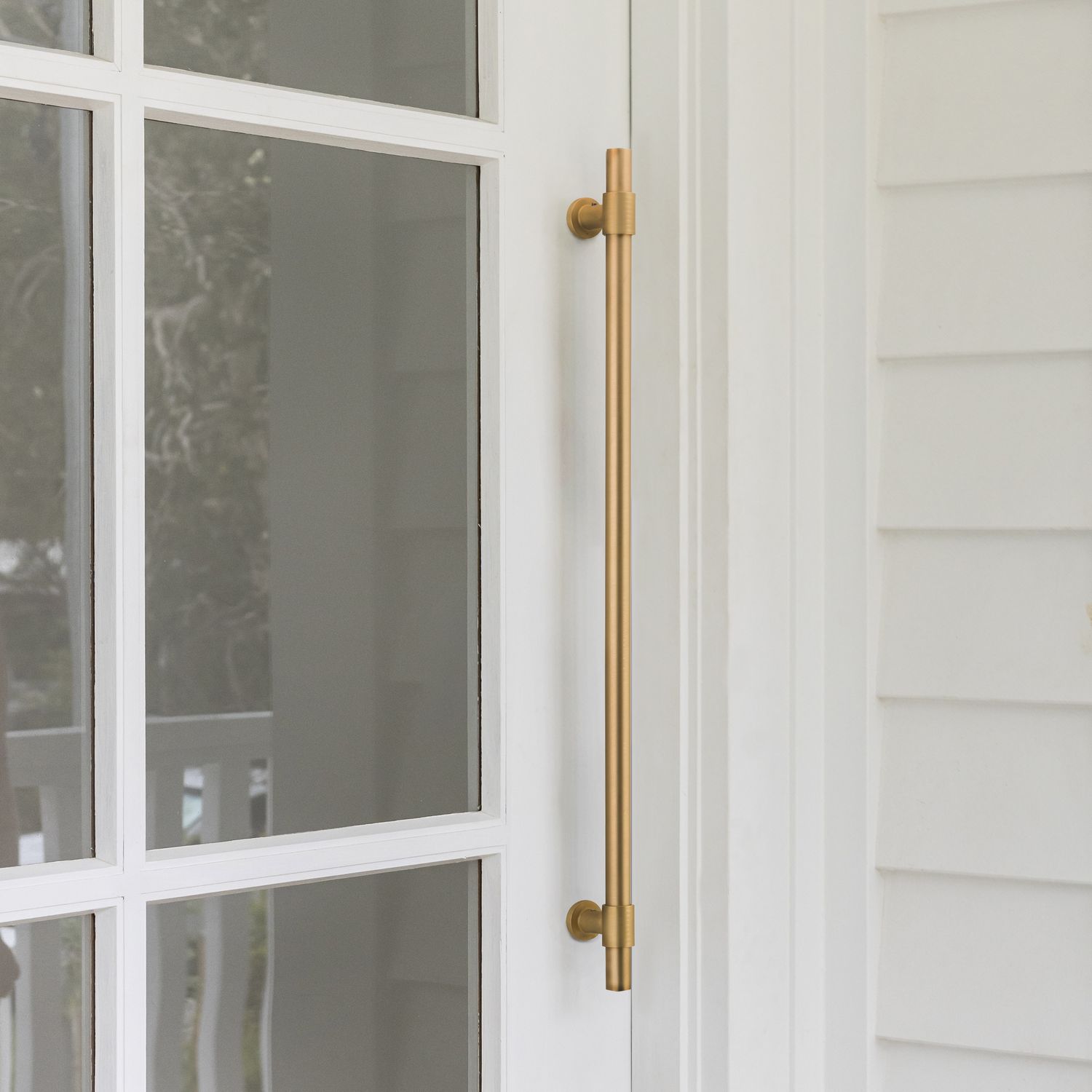 20710 - Helsinki Pull Handle - 450mm - Satin Nickel - Entrance