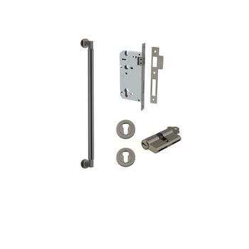 Berlin Pull Handle - 450mm Entrance Kit with Separate High Security Lock
