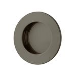 17297 - Round Flush Pull - Graphite PVD - Passage