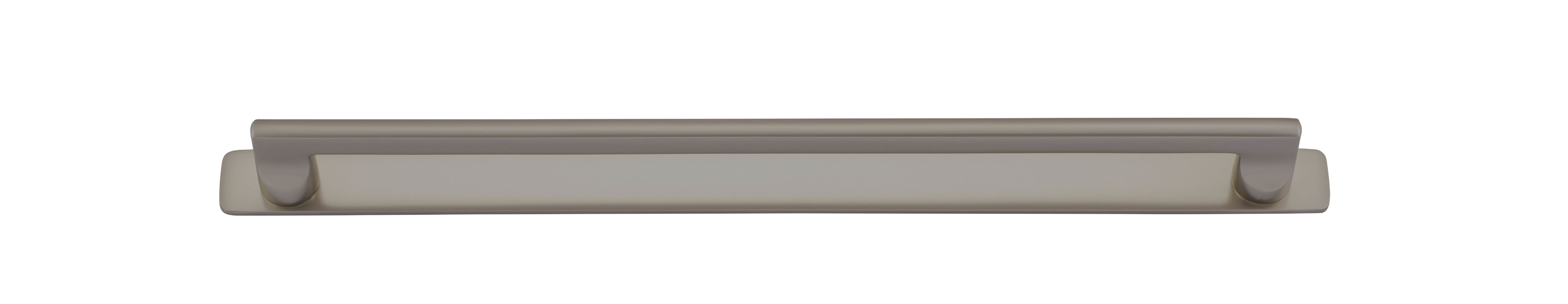 17223B - Baltimore Cabinet Pull with Backplate - CTC320mm - Graphite PVD