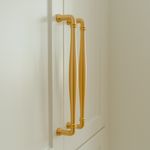 21086 - Sarlat Cabinet Pull - CTC256mm - Brushed Brass