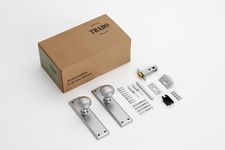 Milton Door Knob - Long Backplate Passage Set