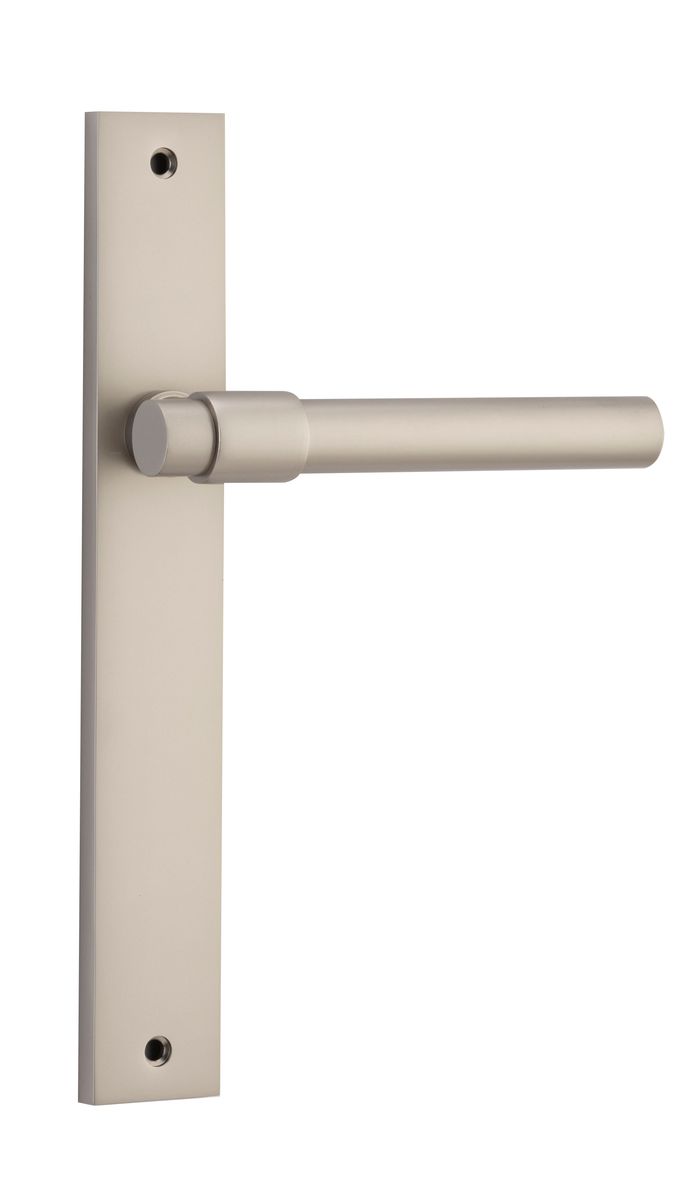 14896 - Helsinki Lever - Rectangular Backplate - Satin Nickel - Passage