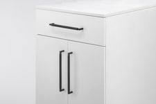 22121 - Brunswick Cabinet Pull - CTC256mm - Matt Black