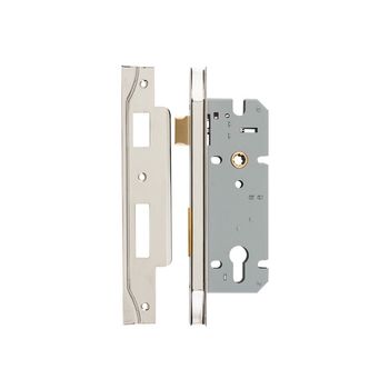 Rebated 85mm Euro Mortice Locks - 45mm Backset