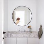 9211 - Baltimore Lever - Round Rose - Signature Brass - Passage