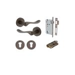 20791KENTR60KK - Stirling Lever - Round Rose Entrance Kit with Separate High Security Lock - Signature Brass - Entrance