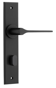 Como Lever - Chamfered Backplate
