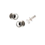 0218KPASS60 - Paddington Knob - Round Rose Passage Kit - Polished Nickel - Passage
