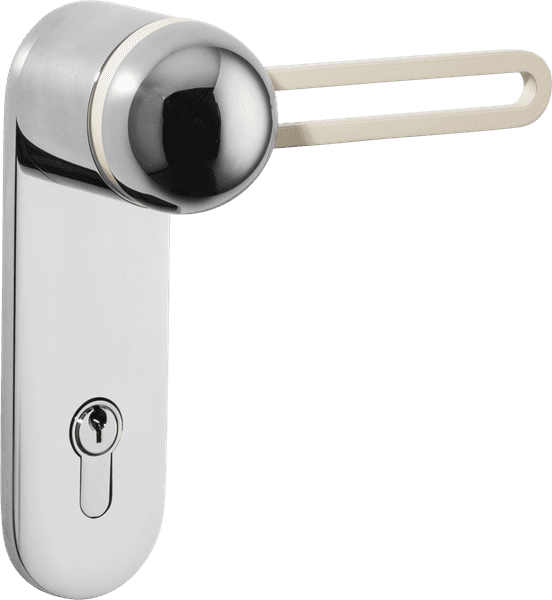 Bone/Polished Chrome