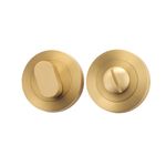 9361 - Privacy Turn - Round - Brushed Brass