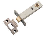 21503 - Hard Sprung Split Cam Tube Latch - 70mm Backset - Distressed Nickel