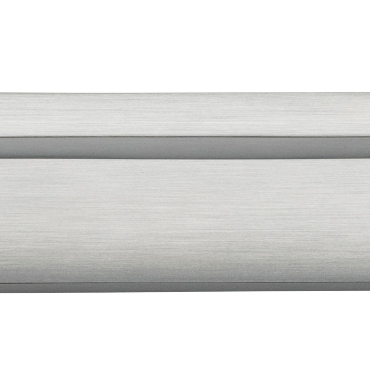 0536B - Cali Cabinet Pull with Backplate - CTC 160mm - Brushed Chrome