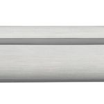 0536B - Cali Cabinet Pull with Backplate - CTC 160mm - Brushed Chrome