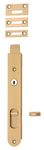 1329 - Locking Flush Bolt - 200mm - Brushed Brass