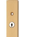 1329 - Locking Flush Bolt - 200mm - Brushed Brass
