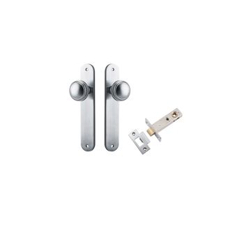 Paddington Knob - Oval Backplate Passage Kit