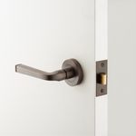 0321 - Annecy Lever - Round Rose - Signature Brass - Passage