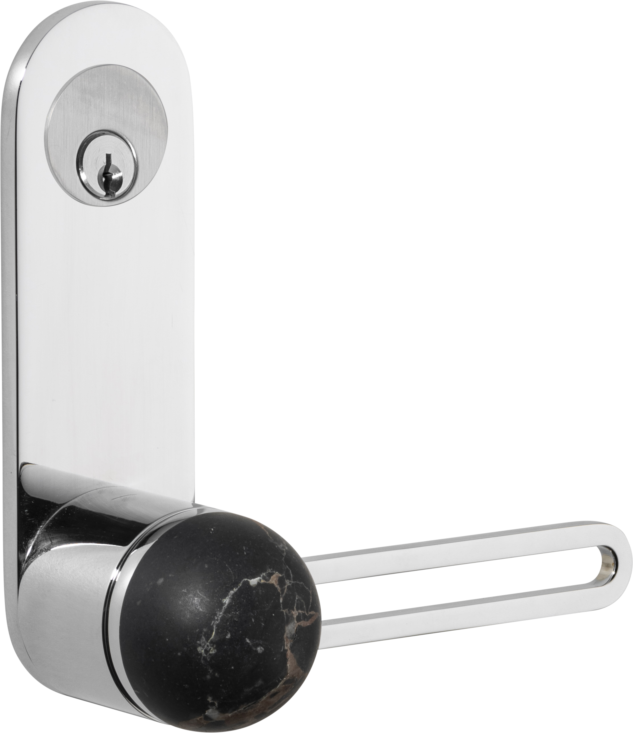 Bone/Polished Chrome