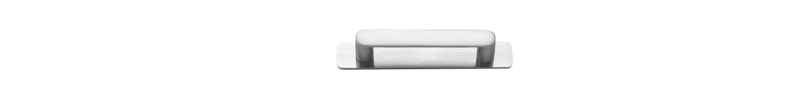 Osaka Cabinet Pull with Backplate - CTC96mm