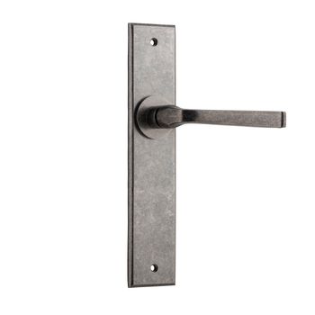 Annecy Lever - Chamfered Backplate