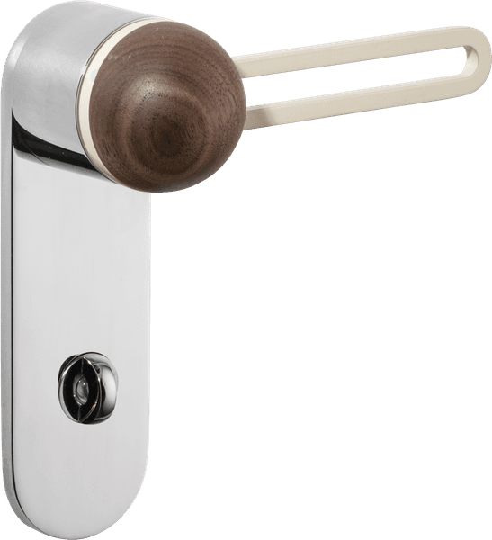 Bone/Polished Chrome